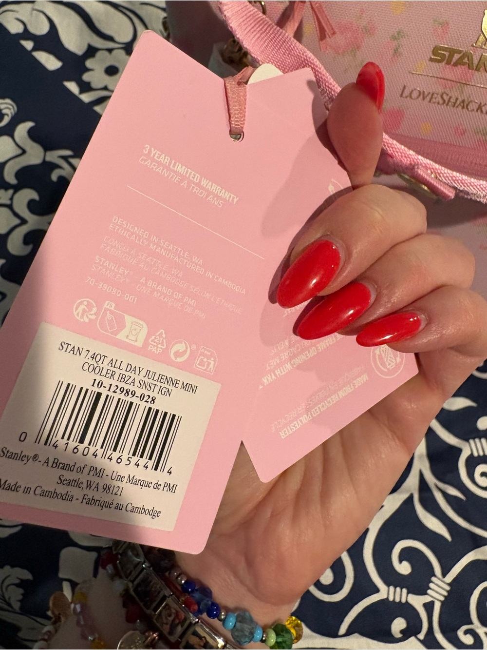 BNWT Stanley x LoveShackFancy
Ibiza Sunset All Day Julienne Mini Cooler - Picture 3 of 7